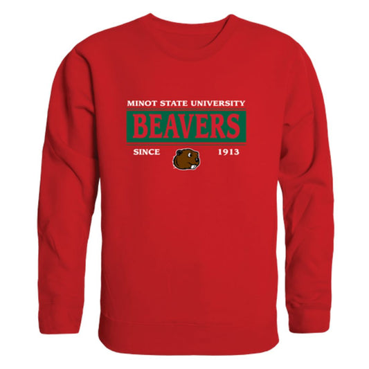 Minot-State-University-Beavers-Established-Fleece-Crewneck-Pullover-Sweatshirt