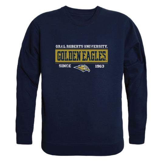 Oral-Roberts-University-Golden-Eagles-Established-Fleece-Crewneck-Pullover-Sweatshirt
