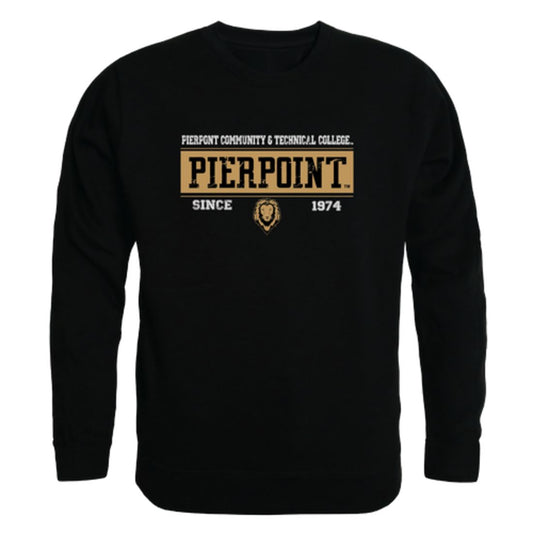 Pierpont-Community-&-Technical-College-Lions-Established-Fleece-Crewneck-Pullover-Sweatshirt