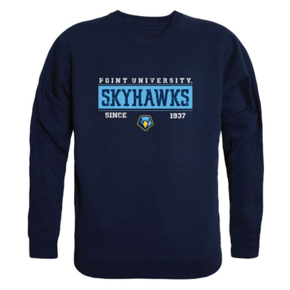 Point-University-Skyhawks-Established-Fleece-Crewneck-Pullover-Sweatshirt