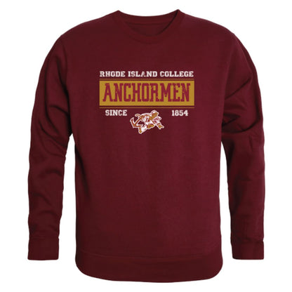 Rhode-Island-College-Anchormen-Established-Fleece-Crewneck-Pullover-Sweatshirt