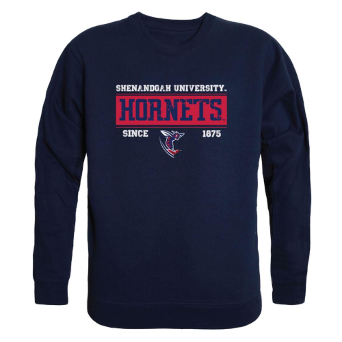 Shenandoah-University-Hornets-Established-Fleece-Crewneck-Pullover-Sweatshirt