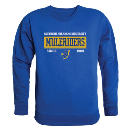 Southern-Arkansas-University-Muleriders-Established-Fleece-Crewneck-Pullover-Sweatshirt