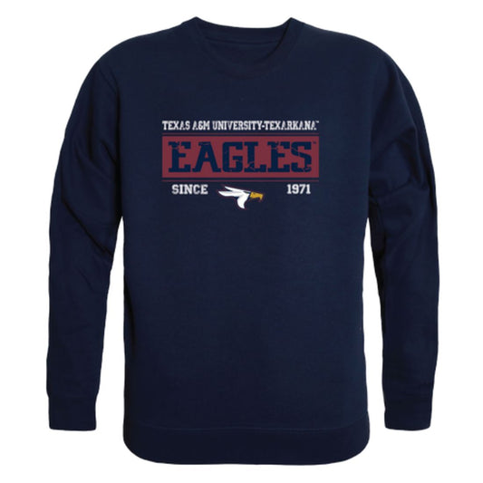 Texas-A&M-University-Texarkana-Eagles-Established-Fleece-Crewneck-Pullover-Sweatshirt
