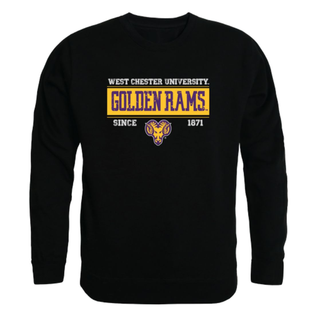 West-Chester-University-Rams-Established-Fleece-Crewneck-Pullover-Sweatshirt