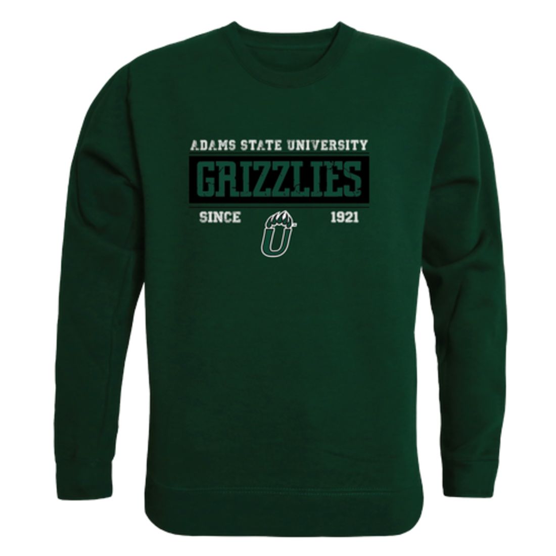 Adams-State-University-Grizzlies-Established-Fleece-Crewneck-Pullover-Sweatshirt