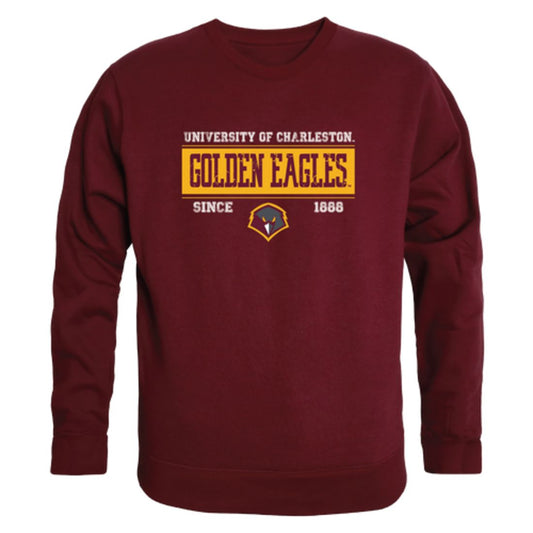 University-of-Charleston-Golden-Eagles-Established-Fleece-Crewneck-Pullover-Sweatshirt
