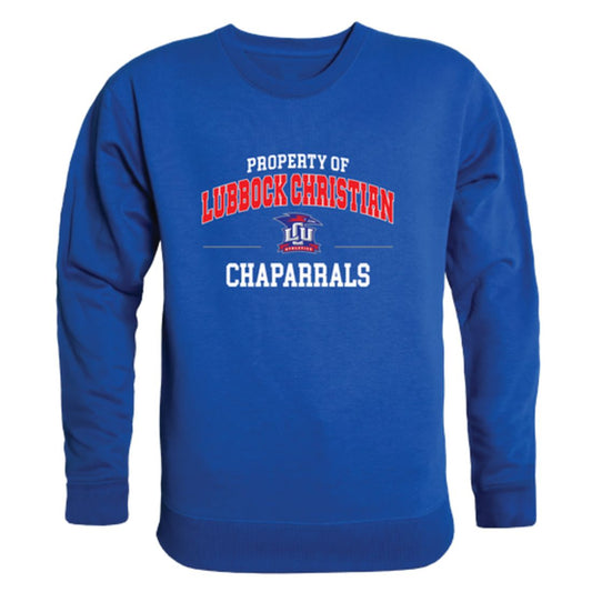 Lubbock-Christian-University-Chaparral-Property-Fleece-Crewneck-Pullover-Sweatshirt