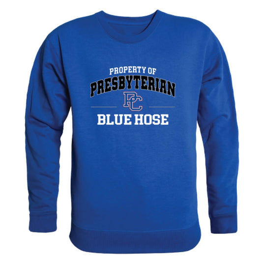 Presbyterian-College-Blue-Hose-Property-Fleece-Crewneck-Pullover-Sweatshirt
