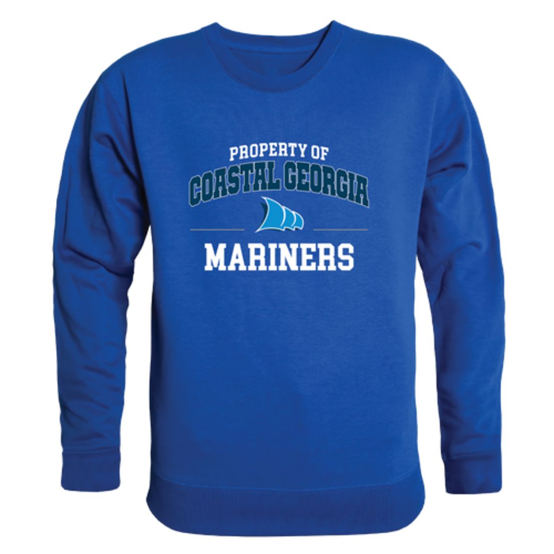 College-of-Coastal-Georgia-Mariners-Property-Fleece-Crewneck-Pullover-Sweatshirt