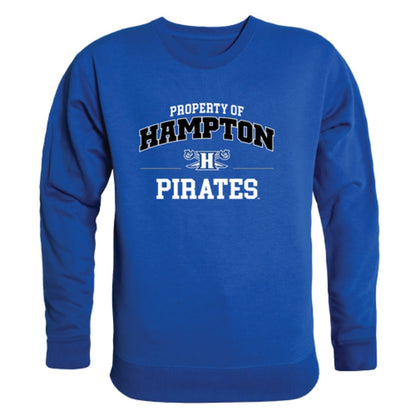 Hampton-University-Pirates-Property-Fleece-Crewneck-Pullover-Sweatshirt