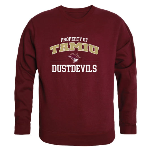 Texas-A&M-International-University-DustDevils-Property-Fleece-Crewneck-Pullover-Sweatshirt