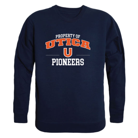 Utica-College-Pioneers-Property-Fleece-Crewneck-Pullover-Sweatshirt