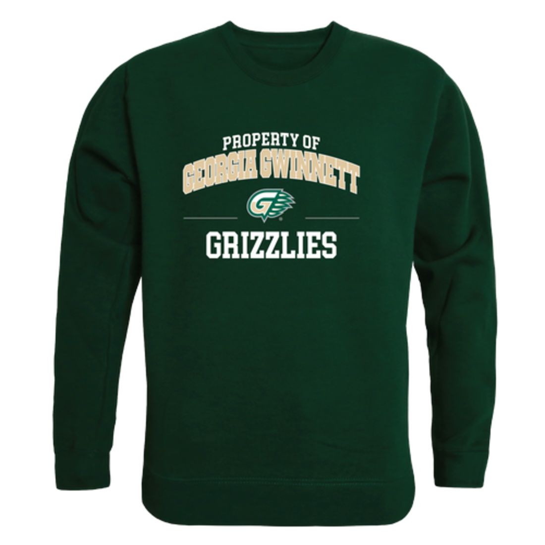 Georgia-Gwinnett-College-Grizzlies-Property-Fleece-Crewneck-Pullover-Sweatshirt