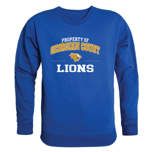 Georgian-Court-University-Lions-Property-Fleece-Crewneck-Pullover-Sweatshirt