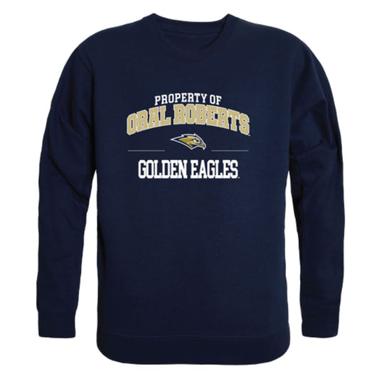 Oral-Roberts-University-Golden-Eagles-Property-Fleece-Crewneck-Pullover-Sweatshirt