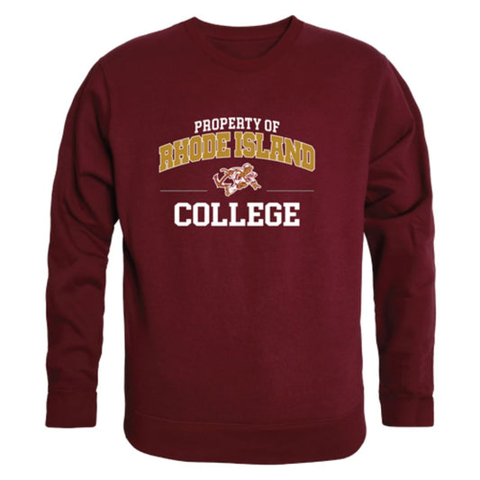 Rhode-Island-College-Anchormen-Property-Fleece-Crewneck-Pullover-Sweatshirt