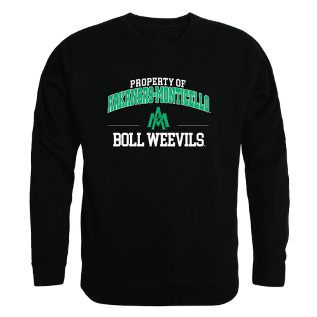 University-of-Arkansas-at-Monticello-Boll-Weevils-&-Cotton-Blossoms-Property-Fleece-Crewneck-Pullover-Sweatshirt