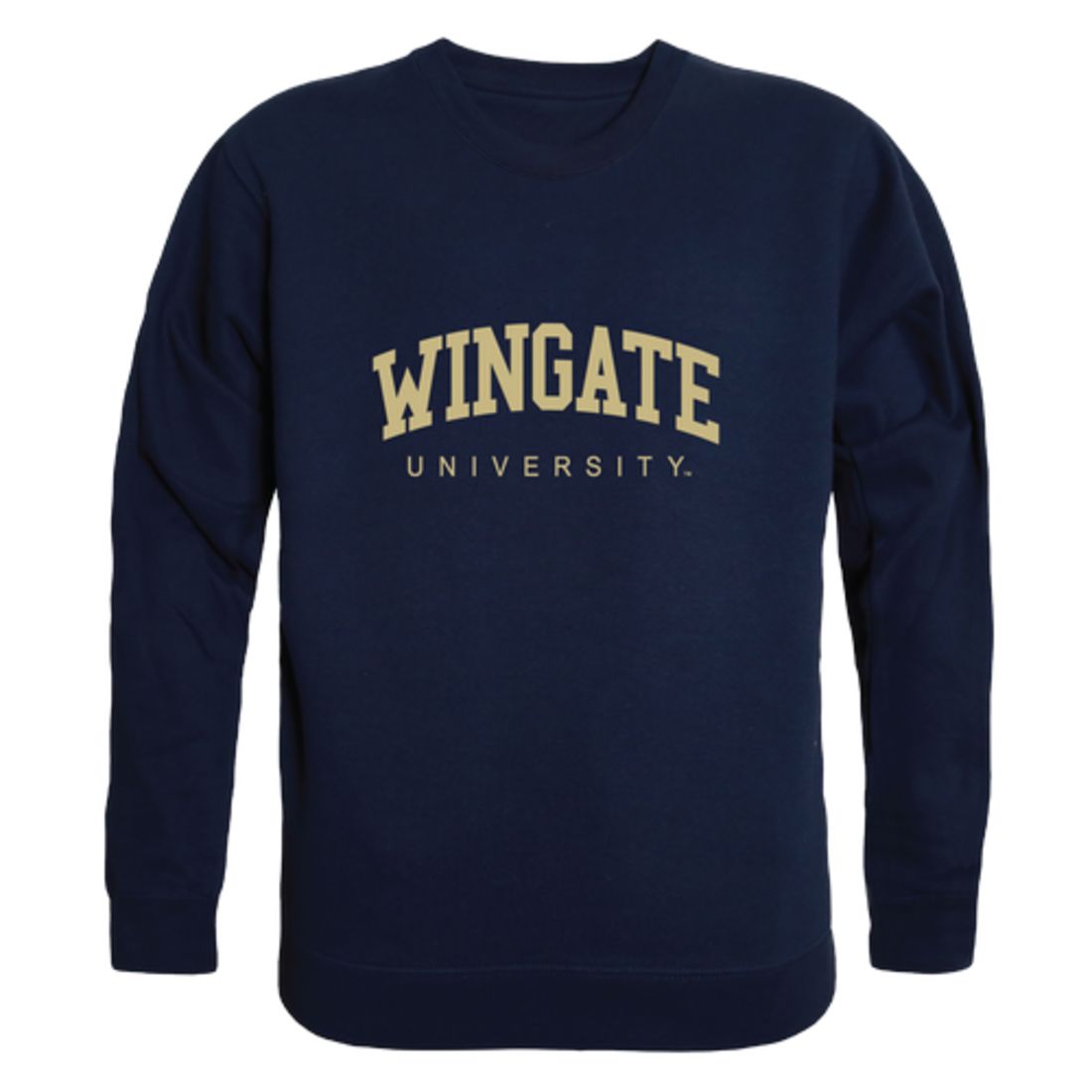 Wingate-University-Bulldogs-Arch-Fleece-Crewneck-Pullover-Sweatshirt