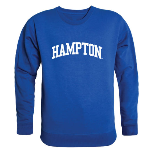 Hampton-University-Pirates-Arch-Fleece-Crewneck-Pullover-Sweatshirt