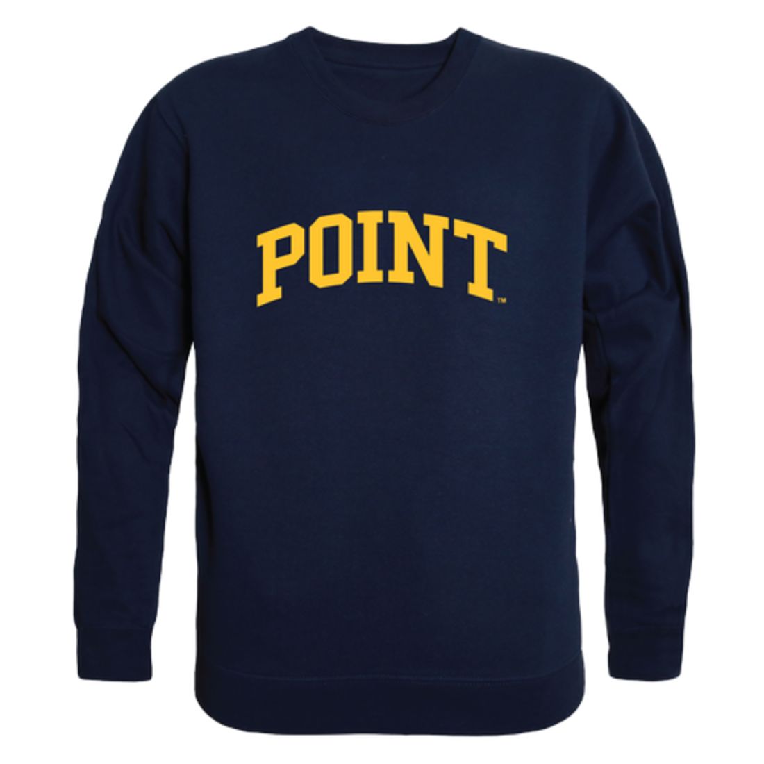 Point-University-Skyhawks-Arch-Fleece-Crewneck-Pullover-Sweatshirt