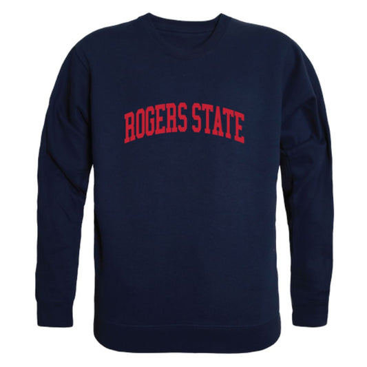 Rogers-State-University-Hillcats-Arch-Fleece-Crewneck-Pullover-Sweatshirt