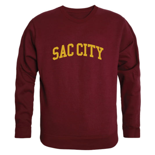 Sacramento-City-College-Panthers-Arch-Fleece-Crewneck-Pullover-Sweatshirt
