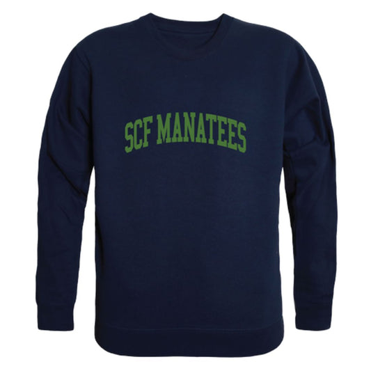 State-College-of-Florida-Manatees-Arch-Fleece-Crewneck-Pullover-Sweatshirt