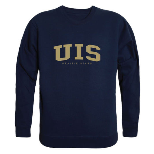 University-of-Illinois-Springfield-Prairie-Stars-Arch-Fleece-Crewneck-Pullover-Sweatshirt