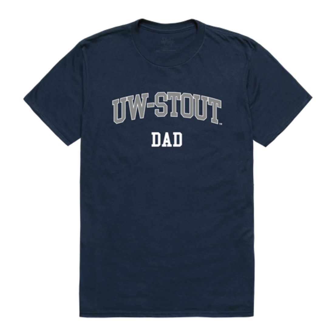 Wisconsin Stout Blue Devils Dad T-Shirt