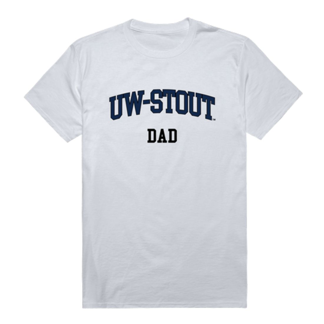 Wisconsin Stout Blue Devils Dad T-Shirt