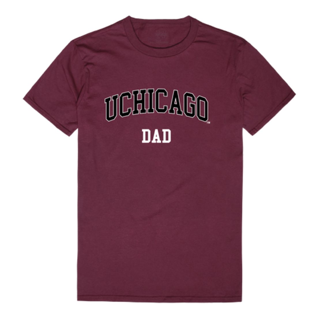 University of Chicago Maroons Dad T-Shirt