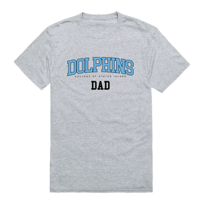 CUNY College of Staten Island Dolphins Dad T-Shirt