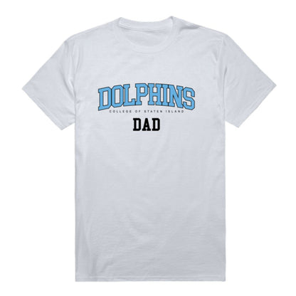 CUNY College of Staten Island Dolphins Dad T-Shirt