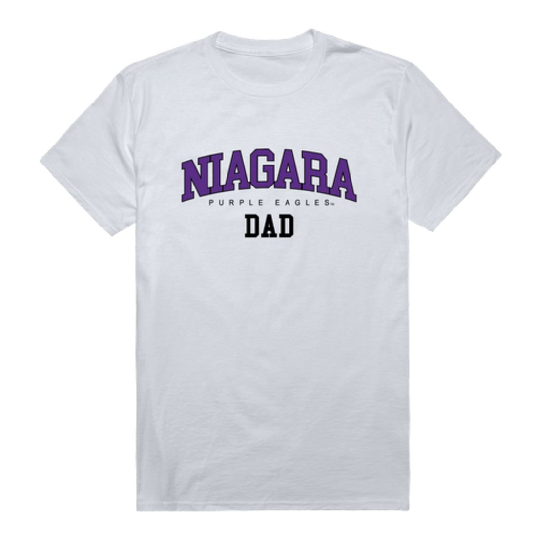 Niagara University Purple Eagles Dad T-Shirt