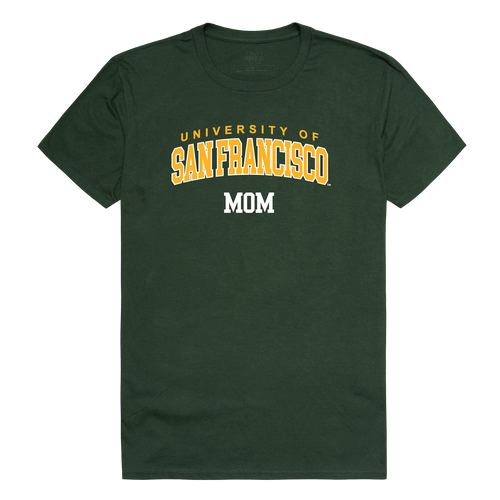 USFCA University of San Francisco Dons College Mom Womens T-Shirt-Campus-Wardrobe