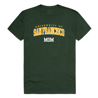 USFCA University of San Francisco Dons College Mom Womens T-Shirt-Campus-Wardrobe