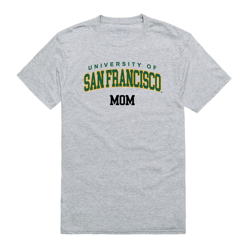 USFCA University of San Francisco Dons College Mom Womens T-Shirt-Campus-Wardrobe