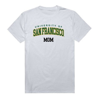 USFCA University of San Francisco Dons College Mom Womens T-Shirt-Campus-Wardrobe