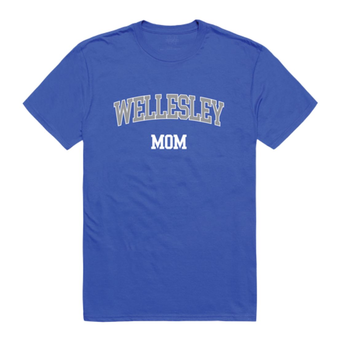 Wellesley College Blue Mom T-Shirt