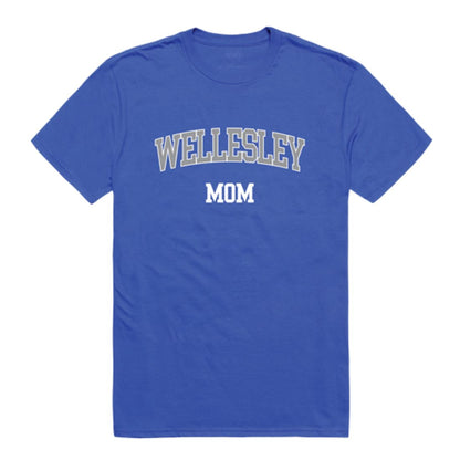 Wellesley College Blue Mom T-Shirt