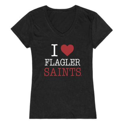 I Love Flagler College Saints Womens T-Shirt Tee