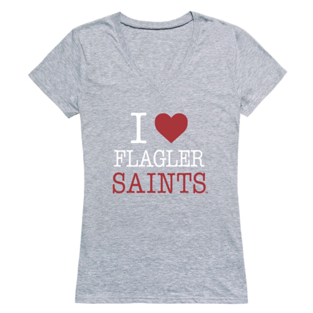 I Love Flagler College Saints Womens T-Shirt Tee