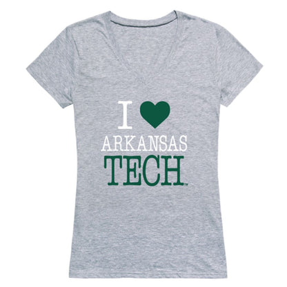 I Love Arkansas Tech University Wonder Boys Womens T-Shirt Tee