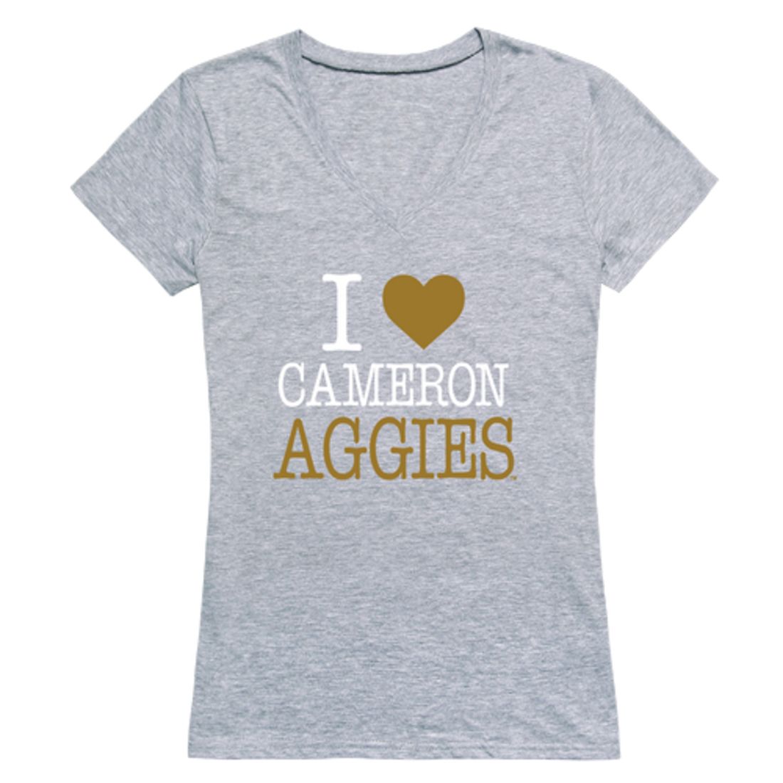 I Love Cameron University Aggies Womens T-Shirt Tee