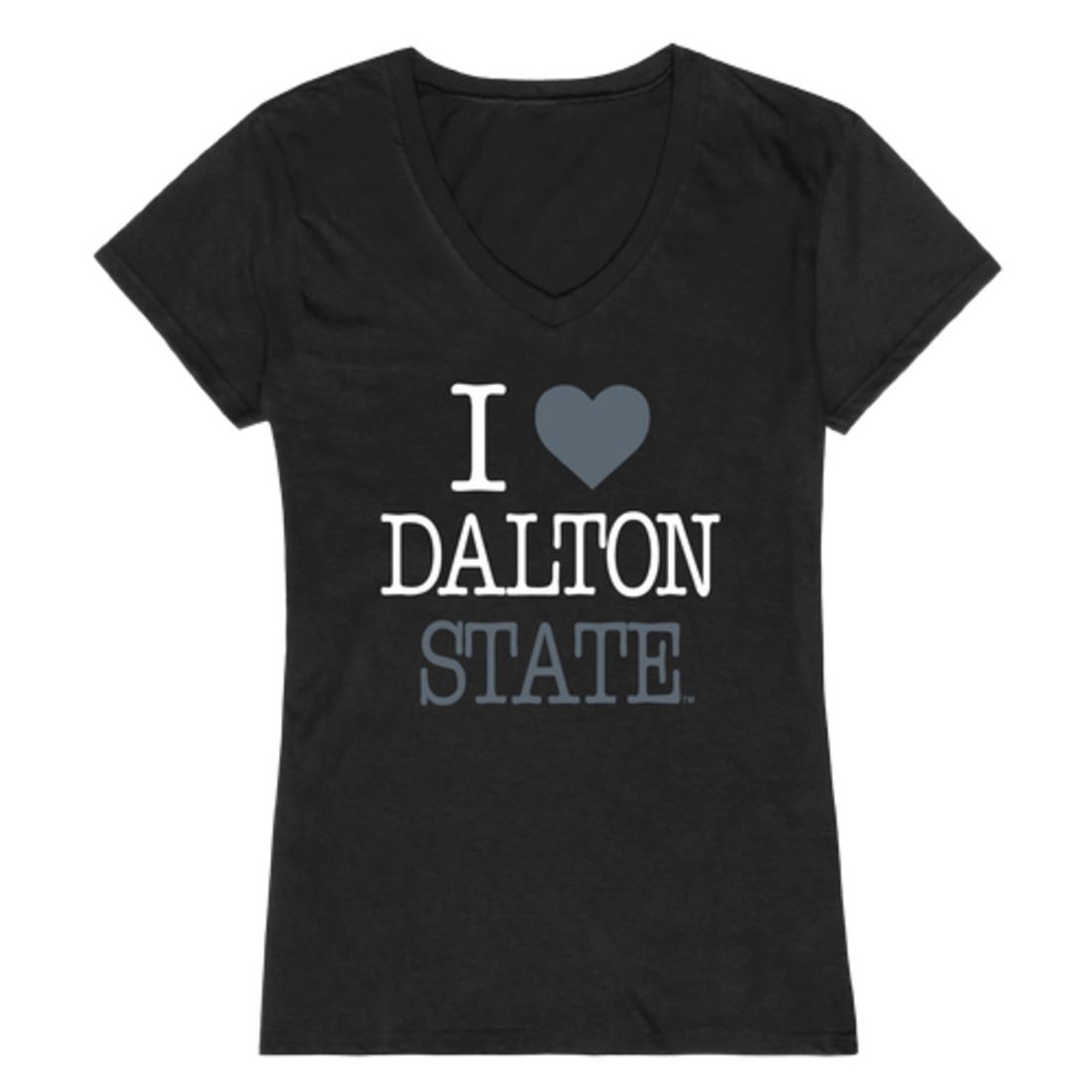 I Love Dalton State College Roadrunners Womens T-Shirt Tee