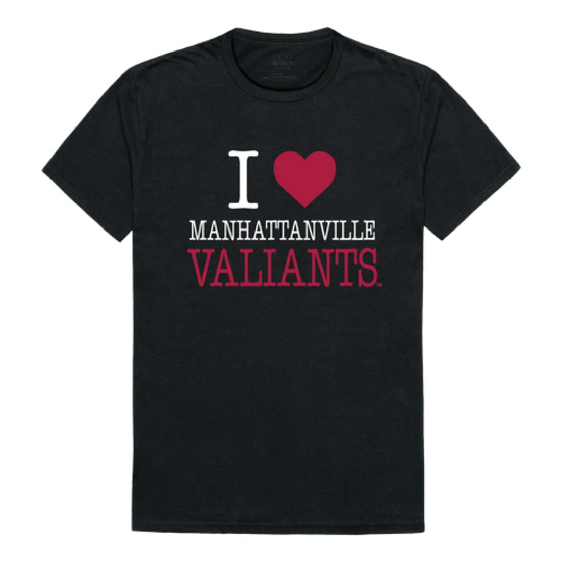 I Love Manhattanville College Valiants T-Shirt Tee