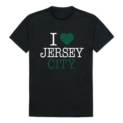 I Love New Jersey City University Knights T-Shirt Tee