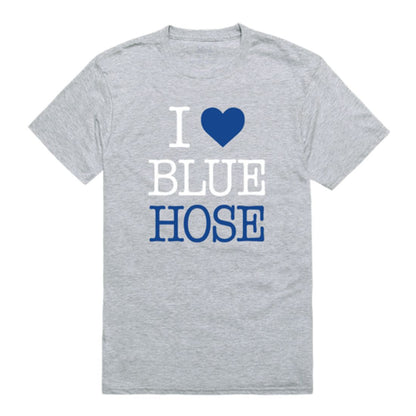 I Love Presbyterian College Blue Hose T-Shirt Tee