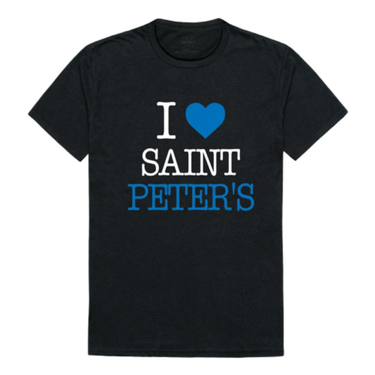 I Love Saint Peter's University Peacocks T-Shirt Tee